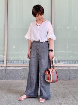 taniguchi6879さん(レディース・159cm)の夏コーディネート