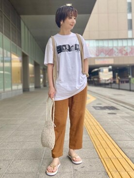 taniguchi6879さん（レディース・159cm）の夏コーディネート