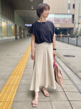 taniguchi6879さん（レディース・159cm）の夏コーディネート