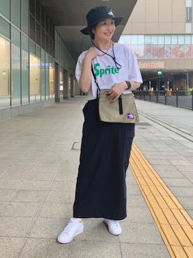 「■THE NORTH FACE」｜taniguchi6879さん（レディース・159cm）の夏コーディネート