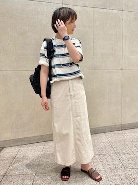 taniguchi6879さん（レディース・159cm）の夏コーディネート