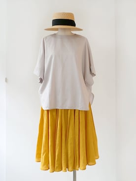 「その他セレクト（ソノタセレクト）のアイテム」を使った、GOUACHE FUKUOKA  ガッシュ福岡さん（レディース・160cm）の春コーディネート