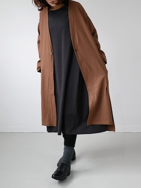 「その他セレクト（ソノタセレクト）のアイテム」を使った、GOUACHE FUKUOKA  ガッシュ福岡さん（レディース・160cm）の冬コーディネート