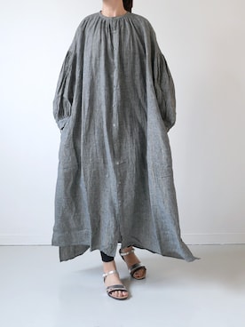 「アイテム（ワンピース、その他）」を使った、GOUACHE FUKUOKA  ガッシュ福岡さん（レディース・160cm）の夏コーディネート