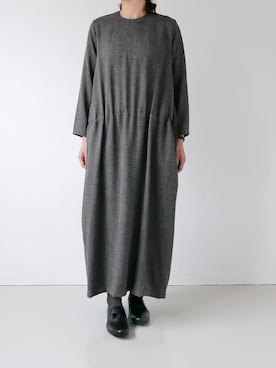 「アイテム（ワンピース、その他）」を使った、GOUACHE FUKUOKA  ガッシュ福岡さん（レディース・159cm）の秋コーディネート