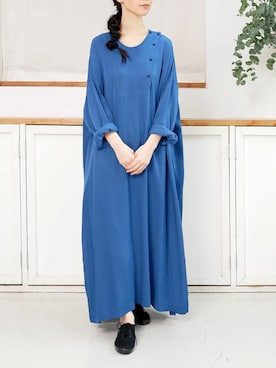 「アイテム（ワンピース、その他）」を使った、GOUACHE FUKUOKA  ガッシュ福岡さん（レディース・158cm）の夏コーディネート