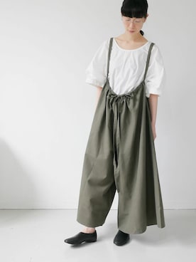 「その他セレクト（ソノタセレクト）のアイテム」を使った、GOUACHE FUKUOKA  ガッシュ福岡さん（レディース・158cm）の夏コーディネート