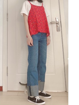 bffsさん（レディース・157cm）の秋コーディネート