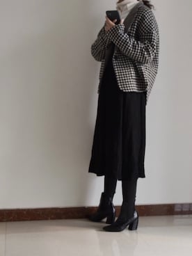 bffsさん（レディース・155cm）の冬コーディネート