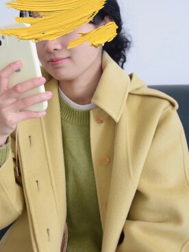 「JOSEPH（ジョセフ）のアイテム（ジャケット/アウター）」を使った、bffsさん（レディース・157cm）の春コーディネート