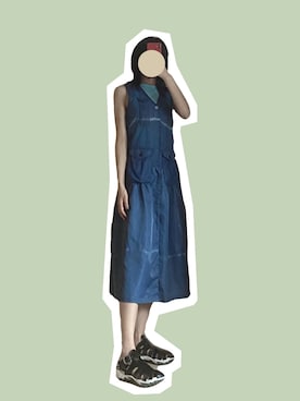 「initial（イニシャル）のアイテム（ワンピース/ドレス）」を使った、bffsさん（レディース・157cm）の夏コーディネート