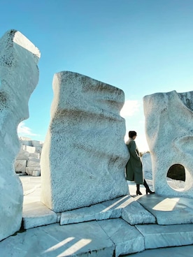 「SIENA（シエナ）のアイテム」を使った、aakaさん（レディース・166cm）の冬コーディネート