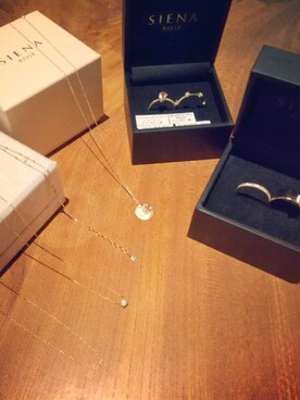 「SIENA（シエナ）のアイテム」を使った、aakaさん（レディース・166cm）の冬コーディネート