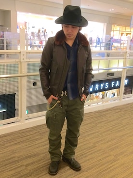 RYOさん（メンズ・170cm）の冬コーディネート