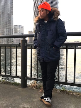 RYOさん（メンズ・170cm）の冬コーディネート