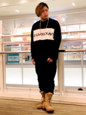 RYOさん（メンズ・170cm）の冬コーディネート