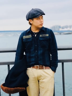 RYOさん（メンズ・170cm）の冬コーディネート