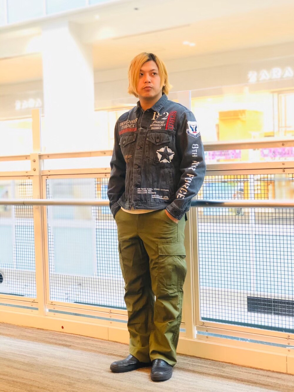 AVIREX（アヴィレックス）の「タイプブルー/B-2 インパクトデニム