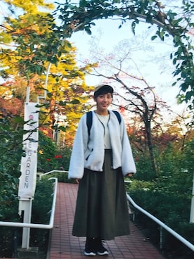 まっすーさん（レディース・158cm）の秋コーディネート