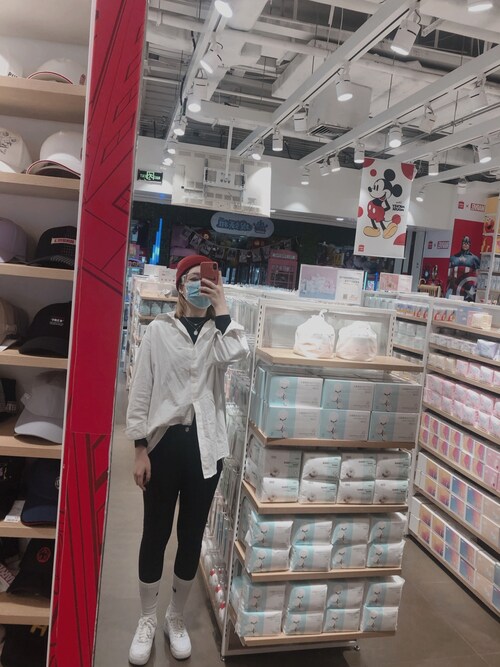 Jo柚 Nikeのソックス 靴下を使ったコーディネート Wear