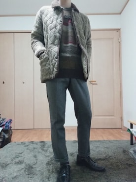 「英国」｜ゆきゆきさん（メンズ・172cm）の秋コーディネート