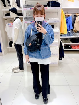 「MYSTERY RANCH（ミステリーランチ）のアイテム（ボディバッグ/ウエストポーチ）」を使った、a______kさん（レディース・163cm）の夏コーディネート