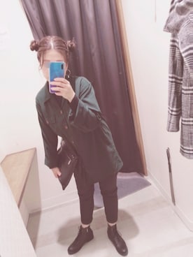 はるぽーさん（レディース・158cm）の秋コーディネート