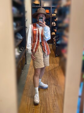 ベストを使った 春服 のレディース人気ファッションコーディネート Wear