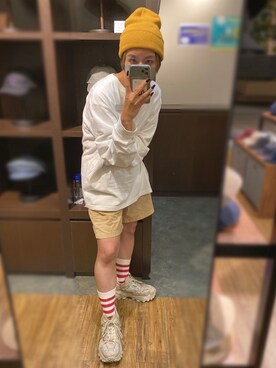 ニット帽 のレディース人気ファッションコーディネート 髪型 ベリーショートヘアー Wear