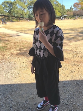 コアマヤさん（キッズ・135cm）の秋コーディネート