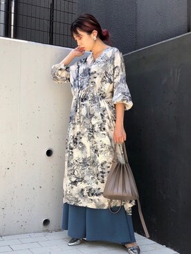 OHARUさん（レディース・159cm）の夏コーディネート