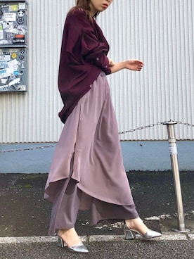 「秋のマイ旬スタイル」｜OHARUさん（レディース・159cm）の秋コーディネート