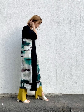 「OSMOSIS（オズモーシス）のアイテム（ワンピース/ドレス）」を使った、OHARUさん（レディース・159cm）の春コーディネート