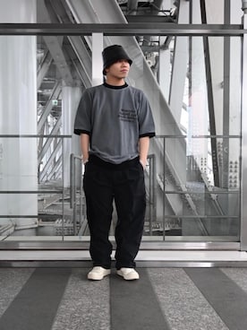 Kentaro Nishimotoさん（メンズ・170cm）の春コーディネート