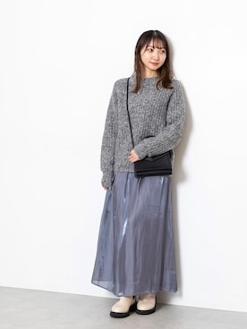 NBB STAFF 10さん（レディース・150cm）の冬コーディネート