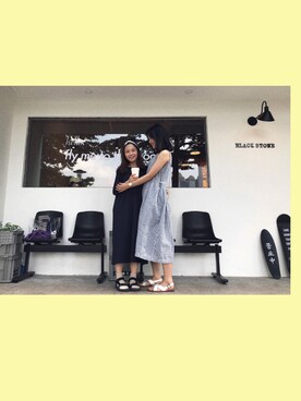 「VINTAGE（ヴィンテージ）のアイテム（ヘアバンド）」を使った、潘晚睡yvonnnneさん（レディース・155cm）の秋コーディネート