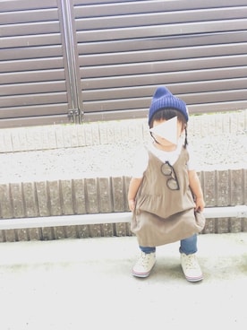 FURU‿̑̈IKU   さん（キッズ・80cm）の夏コーディネート