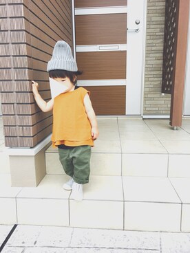 FURU‿̑̈IKU   さん（キッズ・80cm）の夏コーディネート