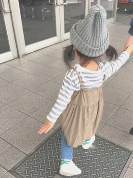 FURU‿̑̈IKU   さん（キッズ・90cm）の春コーディネート