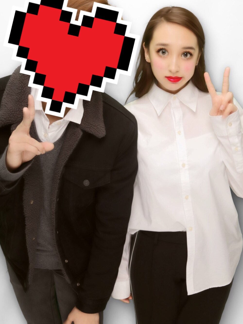 「spring、Japan、TOKYO、東京、韓国スタイル」｜「POLO RALPH LAURENのアイテム（シャツ/ブラウス、ホワイト系）」を使った、elena さん（レディース・153cm）の春コーディネートの1枚目の写真