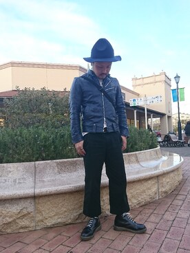 「MK MICHEL KLEIN HOMME （エムケーミッシェルクランオム）のアイテム（ジャケット/アウター）」を使った、makotoさん（メンズ・165cm）の秋コーディネート