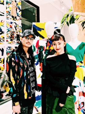「Paul Smith（ポールスミス）のアイテム（ナイロンジャケット）」を使った、榊原清一 さん（メンズ・172cm）の秋コーディネート