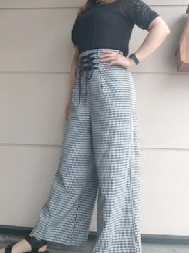 かすみんさん（レディース・161cm）の夏コーディネート