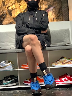 「RICK OWENS」｜Ryuさん（メンズ・174cm・10代）の春コーディネート