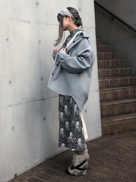 ten⭐︎ichiko さん(レディース・157cm)の冬コーディネート