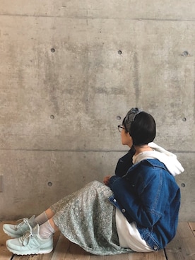 ten⭐︎ichiko       さん（レディース・157cm）の春コーディネート