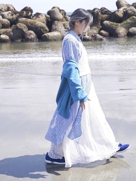ten⭐︎ichiko       さん（レディース・157cm）の春コーディネート
