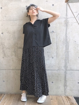 ten⭐︎ichiko       さん（レディース・157cm）の春コーディネート