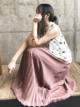 ten⭐︎ichiko       さん（レディース・157cm）の春コーディネート