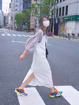 「adidas by Stella McCartney（アディダスバイステラマッカートニー）のアイテム（シューズ）」を使った、ten⭐︎ichiko       さん（レディース・157cm）の春コーディネート